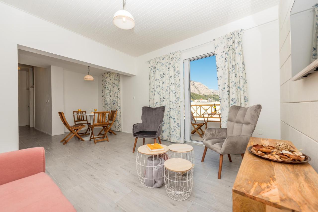 Vista Mare Apartment - 3 Bedroom, Sea View Makarska Bagian luar foto