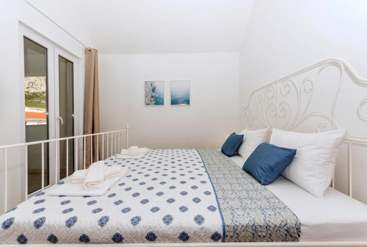 Vista Mare Apartment - 3 Bedroom, Sea View Makarska Bagian luar foto