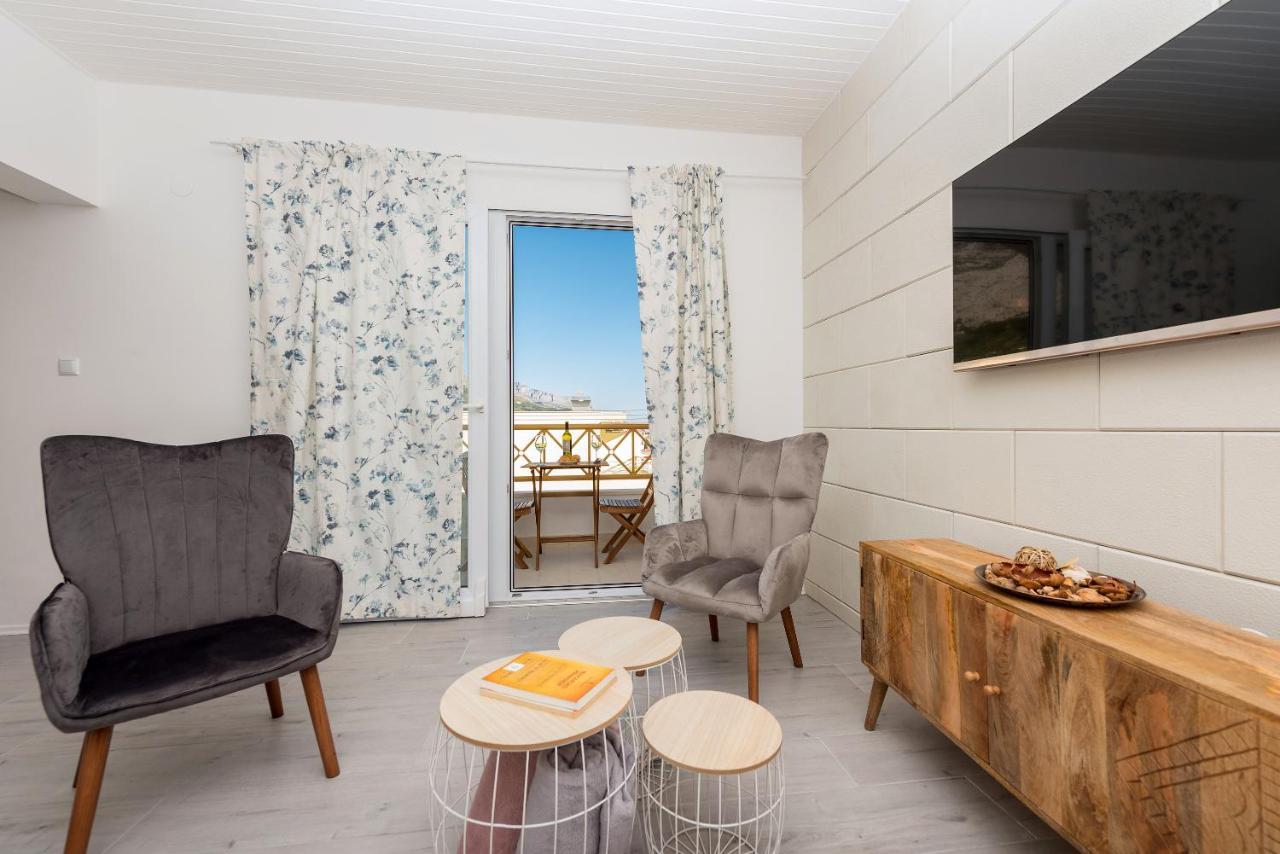 Vista Mare Apartment - 3 Bedroom, Sea View Makarska Bagian luar foto